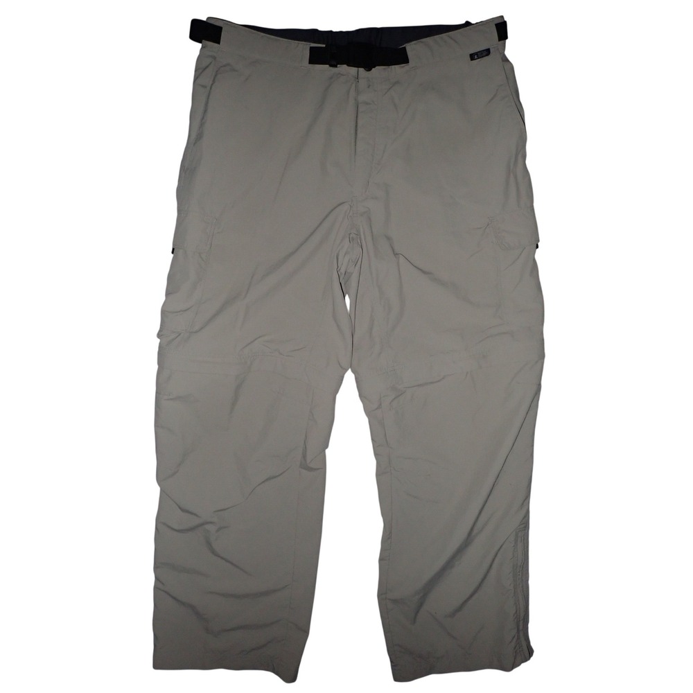 Eastern Mountain Sports Mens Convertible Hiking Cargo Pants Tan 38-S hike Trail